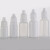 海斯迪克 HK-132 滴液瓶滴瓶眼药水瓶 色素分装瓶塑料防盗圈容量瓶 5ml半透明（10个）