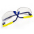 东裕强化兰架 黄段防尘镜 防风镜强力防冲击 安全防镜护目镜 蓝架透明眼镜 8126