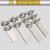 钎焊铜铝复合过渡设备线夹SLG12348变压器电缆接线夹电力金具 复合线夹 SLGF-3