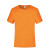中神盾 定制 SWS-CDS-HT3200 圆领速干方格T恤衫轻薄速干男女运动上衣 橙色 175
