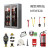 旋风熊猫（FirExPanda）微型消防站微型消防柜建筑工地应急柜全套消防器材工具柜