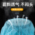 爱帝尔一次性帽子头套无纺布帽子 厨房条形帽防尘白色双筋400只