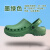 谋福（CNMF） 手术工作鞋 无尘实验室男女拖鞋EVA包头 21款墨绿色（有带） 35/36 