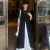 莫夏桑女士衬衣2024新款夏季时尚高档东京杂志社 小个子套装日系山本风 黑色长衬衫 S