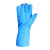 赛立特安全 1副装低温液氮手套 可抵御-250℃透气防水极地作业冷库 6005 蓝色 38CM