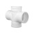 可信 PVC-U排水管配件顺水四通(100个/组) 白色 110x110x110mm