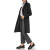 卡尔文·克莱恩（Calvin Klein）女式羊毛开司米沃克外套 Black 8