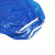 者也 一次性塑料鞋套 100双 蓝色加厚长筒雨天防滑防尘实验室户外养殖场