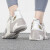 耐克（NIKE） 【潮】M2K跑步鞋女子夏季款低帮透气休闲轻便耐磨复古运动老爹鞋 AO0354-200（zoom 2k 白灰 35.5