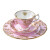 ROYAL ALBERT进口骨瓷咖啡杯碟盘结婚礼物英式下午茶古典宫廷风套装百年系列 1960's炫金玫瑰