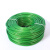 德岐 绿色包塑钢丝绳 工程胶皮钢丝绳 晒衣架窗户牵引线 6mm(50米) 