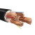 长城电缆 4*50平方  国标铜芯4+1芯电力电缆 