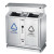 和畅（HC）GPX-239 分类环保垃圾桶 砂钢 户外垃圾箱 不锈钢分类果皮桶 公用垃圾箱