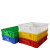 聚远 JUYUAN周转箱 长方形塑料箱物流箱 整理箱塑胶箱箱外640X430X115 白色1个价