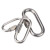 中部工品 钢丝绳配件 不锈钢快速接环 链条连接环 一个价 M10