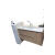 四面挡水陶瓷一体盆现代简约浴室柜组合洗漱台多层实木洗脸卫浴柜 升级百隆钢抽