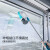 利菲Leifheit无线电动吸刮一体擦窗神器擦玻璃窗户镜面刮水多功能家用清洗工具4001赠送43cm加长杆