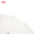 李宁短袖T恤男2024春夏新款中国文化系列纯色简约百搭LOGO上衣AHSU321 乳白色-1 L