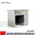 诚扬CY-BGZ不锈钢办公桌长方形台式平板桌1.2米1.4米办公桌带抽屉工作台 201二斗一门1.4米 