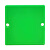 装修工地86型线盒盖板底盒盖暗盒保护盖电线盒开关插座暗装盖板 绿色68mm无字盖板（上螺丝）500个