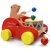 北巧 拖拉学步玩具拉车婴幼儿童手推车手拉绳拉线玩具车1-3岁宝宝玩具 毛毛虫拉车（颜色随机）
