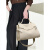 木普森包包女式时尚手提包简约大容量单肩包 大象灰