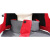 安美尚 （ams）防风衣工作服定制印迈瑞 外层红灰色 +内层棉衣黑色 可拆卸 （LOGO印字）XL码 1件