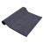者也 双条纹地垫 PVC防滑胶底任意裁剪高密绒布吸水性强通道地毯垫 1.8*15m 灰色