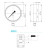 BLD布莱迪电阻远传压力表变频器供水YTZ150北京自动化 0-1mpa   YTZ-150