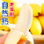广西新鲜小米蕉水果小芭蕉苹果蕉自然熟当季整箱 5斤 【二级果】净重约25-35根