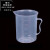 加厚塑料量杯带柄烧杯250-5000ml 带刻度的塑料透明量杯 1000ml