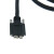 USB3.0A公转Micro-B工业相机数据线 高柔拖链带锁线缆 大恒 灰点 映美精相机连接线 紫色进口高柔线 0.5米