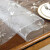 豫之韵 桌面台面保护垫 软玻璃PVC桌布防水防烫防油免洗透明餐桌垫茶几垫 透明3.0mm厚60*120cm 需要定制
