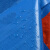 苏识 ST034 蓝桔160克加厚防雨布防水防晒遮阳棚布苫布盖布彩条布PE塑料篷布 7米*8米 蓝色/橘红色