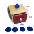 颂星（SONGXING）蒙氏教具儿童木制玩具1-3岁幼儿早教学习礼物投币抽屉游戏 投币盒
