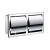 聚和联（JUHELIAN）不锈钢卫生间厕所壁挂式纸巾架卷纸架SUS 304 JHL-161 *亮光(0.8厚 304#)
