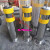定制不锈钢路桩固定活动预埋式可拆卸防撞柱加厚隔离路障反光警示 304材质114管1.2mm70CM高