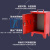 落地式二级箱工地临时配电箱高脚移动手提式防雨开关柜控制箱 红色500*600*200高脚箱