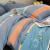 南极人（Nanjiren） 床上四件套纯棉秋冬保暖加厚全棉床单被套被罩磨毛单双人四件套 乐天派【纯棉加厚 可裸睡】 1.5m床单款四件套-被套1.5x2.0米