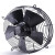 澳颜莱外转子轴流风机YWF4E/4D-300/350/400/450/500冷库冷干机风扇380V YWF4E-200S(220V)中速
