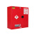 钢丰 30加仑 红色 防爆安全柜 114L 工业危险品实验柜 储存可燃液体