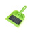 迷你学生桌面清扫小扫把簸箕套装扫地笤帚刮水扫帚清洁小刷子 普通款-绿色[买2送1]