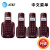ATT3109无绳电话机单机 固定座式创意子母机办公无线固话座机 红色一拖三 中文版