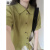 蔓尔依连衣裙女夏季2024新款韩版气质法式衬衫半身裙时尚小香风套装裙子 单上衣 L