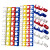 贝玛伦PVC排卡拼卡红电工穿线管U型卡塑料固定水管排卡16 20拼装码 迫码 塑料膨胀塞M6*30(36套/包)10包