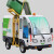 樊先森万达款120升加厚挂车塑料垃圾桶质保一年绿色联系客服定制LOGO 绿色款