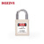 BOZZYS通开型工程安全挂锁钢制锁梁25*6MM设备锁定LOTO安全锁具短梁上锁挂牌能量隔离锁BD-G56-KA