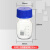世泰 蓝盖试剂瓶透明玻璃3.3高硼玻璃瓶螺口瓶广口瓶实验室密封采样瓶样品取样瓶 蓝盖透明瓶100ml 