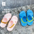 迪卡侬儿童凉鞋游泳旅行拖鞋沙滩鞋速干洞洞鞋便携防滑男IVD3 肉桂粉（桃红绑带） 23~24码