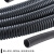 海斯迪克 PE塑料波纹管 电线电缆保护套 聚乙耐磨穿线软管 AD13.0（100米/卷）HKCX-128